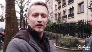 خادمة فرنسية شقراء تُملأ فتحاتها بالسائل المنوي