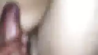 hairy anal and pussy action with a huge fat cock