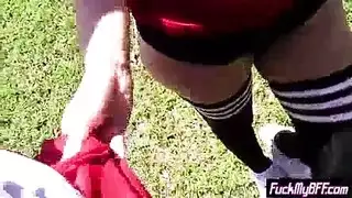 اصابع الارجل كرة القدم أنثى هزة الجماع