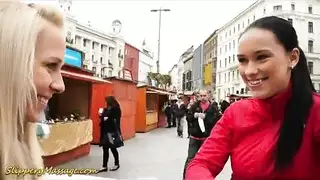 نجمات إباحية ممتلئات: مؤخرات كبيرة و مهبل مبلل