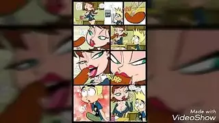 إباحية صالون وشم: عمل حبر صريح على عارضة راغبة