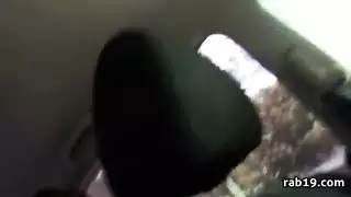 إباحية في الكمين: شرج عنيف وإنزال داخلي