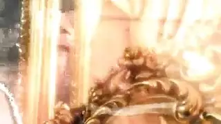 فتاة سودانية غريبة تأخذ عدة زب