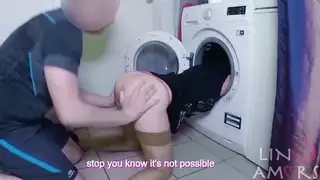 خيال الجنس الفموي: زوجة الأب تستسلم لابن زوجها الشهواني